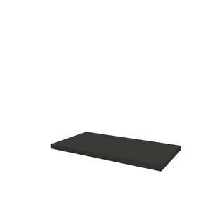 Aquazuro Wastafelblad Napoli Mat Zwart 90cm