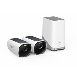 Eufy Beveiligingscamera Binnen / Buiten Eufy Cam 3 + Zonnepaneel 2 St