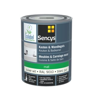 Sencys Lak Voor Wandtegels & Meubels, Keuken & Badkamer Mat 750ml