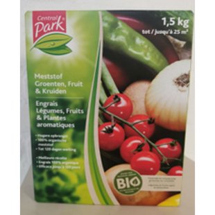Central Park Org. Meststof Rozen, Bloeiende Heesters En Vaste Planten 1,5kg
