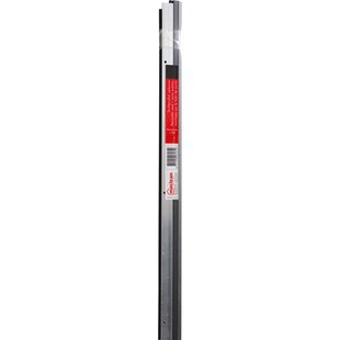 Maclean Tochtstrip - Opbouw - Aluminium + Zwart Rubber - Deuren En Ramen - Kieren Tot 18mm - 2,3m