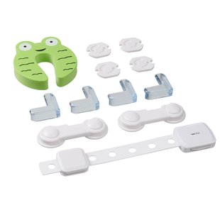 Secu Kinderveiligheid Set - Wit Transparant Kunststof - 12 Stuks