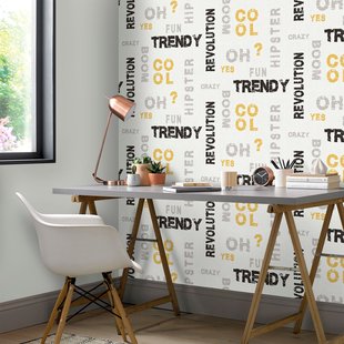 Vliesbehang Friends & Coffee 16625 - Grijs - Lichtgrijs - Zilver - Goud - Zwart - 10,05m X 53cm