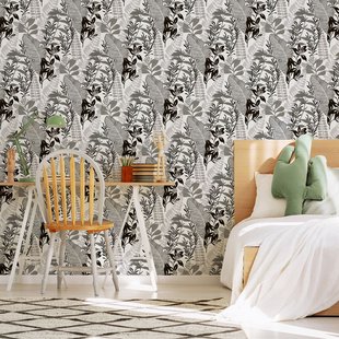 Vliesbehang Good Vibes Gv24277 - Zwart-wit - Grijs - Zilver - 10,05m X 53cm