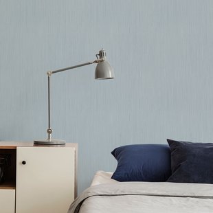 Vliesbehang Classic & Elegant 25796 - Metallic - Ijsblauw - 10,05m X 53cm