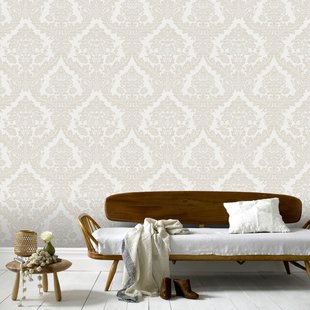 Vliesbehang Vintage 25730 - Lichtgrijs - Greige - 10,05 M X 53 Cm