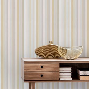 Vliesbehang Vintage 25770 - Beige - Zand - Grijsbeige - Lichtgoud - Metallic - 10,05 M X 53 Cm