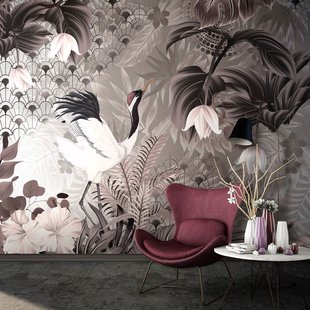 Fotobehang Smart Art Gallery 46934 - Taupe Grijs - Vergrijsd Roze - 2,70m X 53cm