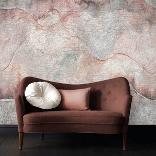 Fotobehang Smart Art Gallery 47368 - Roze - Grijs - Vergrijsd Roze-beige - Grijs-blauw - 3,40m X 265cm