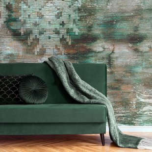 Fotobehang Smart Art Gallery 47306 - Blauw - Taupe - Vergrijsd Bruin - Grijs - 3,40m X 265cm