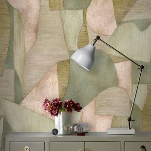 Fotobehang Smart Art Gallery 47340 - Groen - Beige - Olijf - Grijs-groen - 3,40m X 265cm