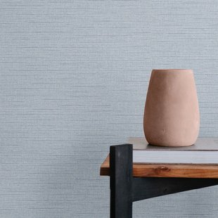 Vliesbehang Assorti 2022-2024 6809-40 - Lichtblauw - Grijs - 10,05m X 53cm