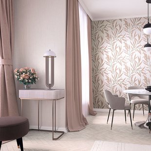 Vliesbehang Assorti 2022-2024 32222 - Wit Met Een Zweem Zacht Beige-roze - 10,05m X 53cm