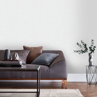 Vliesbehang Assorti 2022-2024 32224 - Heel Licht Grijs - 10,05m X 53cm