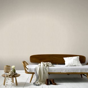 Vliesbehang Assorti 2022-2024 32274 - Zandkleur - 10,05m X 53cm