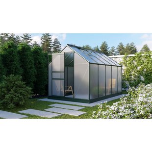 Vitavia Tuinkas Planet 6200 - Polycarbonaat 6mm - Smaragd - 195x321x207cm