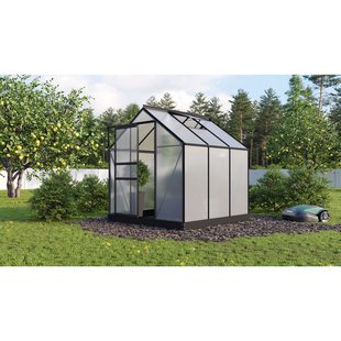 Vitavia Tuinkas Planet 3800 - Polycarbonaat 6mm - Zwart - 195x195x207cm