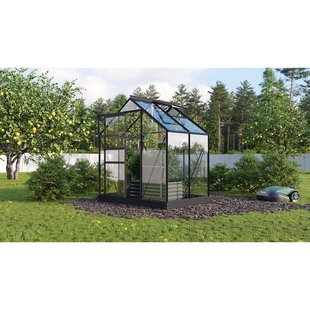 Vitavia Tuinkas Planet 2500 - Veiligheidsglas 3 Mm - Zwart - 195x131x207 Cm