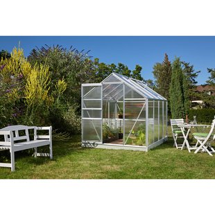 Vitavia Tuinkas Comet 5000 - Polycarbonaat 4mm - Aluminium - 195x257x197 Cm