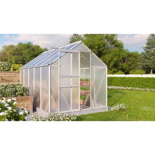 Vitavia Tuinkas Comet 6200 - Polycarbonaat 4mm - Aluminium - 195x321x197cm