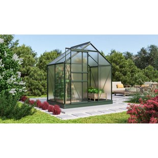 Vitavia Tuinkas Comet 2500 - Polycarbonaat 4mm - Smaragd - 195x131x197cm