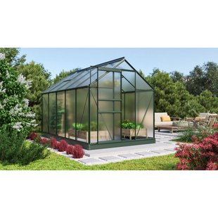 Vitavia Tuinkas Comet 6200 - Polycarbonaat 4mm - Smaragd - 195x321x197cm