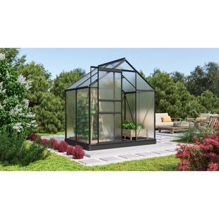 Vitavia Tuinkas Comet 2500 - Polycarbonaat 4mm - Zwart - 195x131x197cm