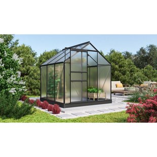 Vitavia Tuinkas Comet 3800 - Polycarbonaat 4mm - Zwart - 195x195x197cm