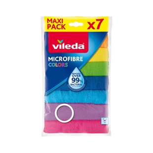 Vileda Microvezeldoekjes Colors 7st