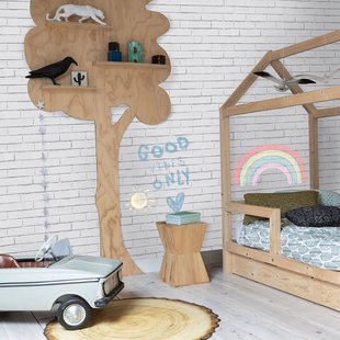 Vliesbehang Good Vibes Gv24217 - Lichtgrijs - Wit - 5,20m X 53cm