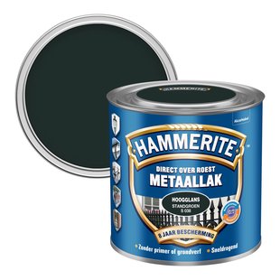 Hammerite Metaallak Standgroen S038 Hoogglans 250ml