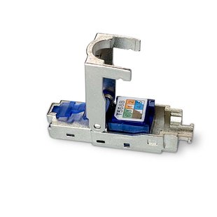 Nedis Rj45-connector Fresh Green Box Mannelijk - Cat6 / Cat6a Metaal