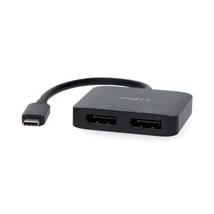 Nedis Usb-c™ Adapter Fresh Green Box Usb 3.2 Gen 1 - Usb-c™ Mannelijk 0,20m Zwart