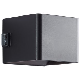 Brilliant Draadloze Wandlamp Iseo Zwart 4w Met Sensor