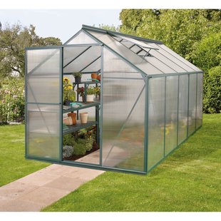 Vitavia Tuinkas Triton 6200 - Polycarbonaat 4mm - Smaragd - 198x317x208 Cm
