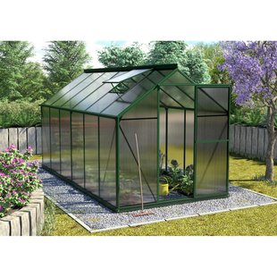 Vitavia Tuinkas Triton 7500 - Polycarbonaat 6mm - Smaragd - 198x379x208cm
