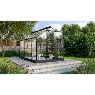 Vitavia Kweekkas Triton 6200 - Veiligheidsglas 3mm - Zwart - 198x317x208cm