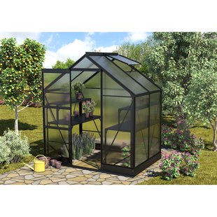 Vitavia Kweekkas Apollo 2500 - Polycarbonaat 6mm - Zwart - 195x137x207cm