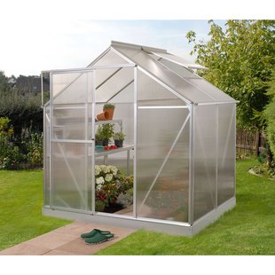 Vitavia Tuinkas Triton 2500 - Polycarbonaat 6mm - Aluminium - 198x131x207cm