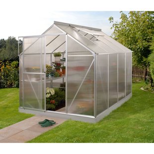 Vitavia Tuinkas Triton 5000 - Polycarbonaat 4mm - Aluminium - 198x256x207cm