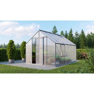 Vitavia Tuinkas Meridian 1 9900 - Polycarbonaat 4mm - Aluminium - 257x383x232cm
