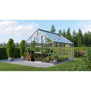 Vitavia Tuinkas Meridian 1 9900 - Veiligheidsglas 3mm - Aluminium - 257x383x232cm