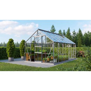Vitavia Tuinkas Meridian 1 11500 - Veiligheidsglas 3 Mm - Aluminium - 257x445x232 Cm