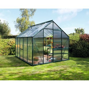Vitavia Tuinkas Meridian 1 8300 - Polycarbonaat 4mm - Smaragd - 257x321x232cm