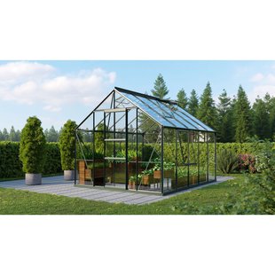 Vitavia Kweekkas Meridian 1 8300 - Veiligheidsglas 3mm - Smaragd - 257x321x232cm