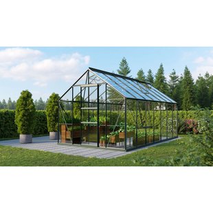 Vitavia Tuinkas Meridian 1 11500 - Veiligheidsglas 3mm - Smaragd - 257x445x232cm