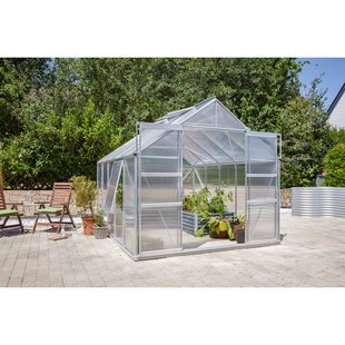Vitavia Tuinkas Meridian 2 8300 - Polycarbonaat 4mm - Aluminium - 257x321x232cm