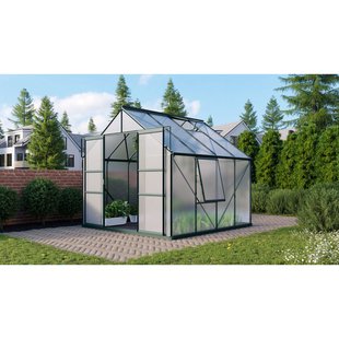 Vitavia Tuinkas Meridian 2 6700 - Polycarbonaat 4mm - Smaragd - 257x258x232cm