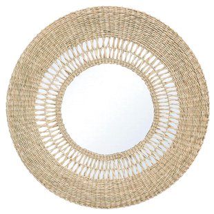 Spiegel Inspire Sisal Sun Natuurlijk 57 Cm
