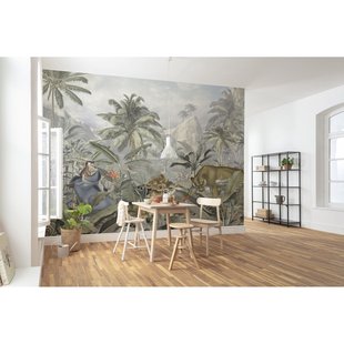 Komar Fotobehang Lion King Bergen - Meerkleurig - 2,80m X 300cm